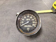 1964 Stewart Warner BLUE Dot 160 MPH Speedometer Head Tested Works As Should picture