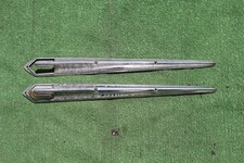 1940 Lasalle top of fender turn signal chrome top pieces both sides 40 picture