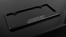 Black BMW x KITH (Black Metal) ❗️❗️LIMITED EDITION LICENSE PLATE FRAME 🚚💨 picture