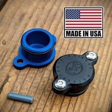 PW50 PW80 Oil Injection Pump Delete Block Off Plug - Made in USA - 6061 Billet picture