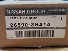 2011-2017  Nissan Leaf Rear Center Third Brake Light Lamp  NEW  OEM  26590-3NA1A picture