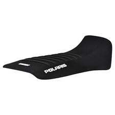 1996-04 Polaris Sportsman 335-700 Seat Cover  all BLACK/BLACK ribs #218 LOGO picture