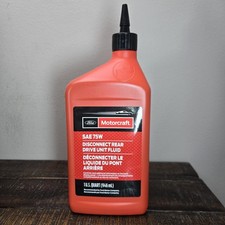 NEW OEM Ford Motorcraft Rear Axle Oil SAE 75W Fluid 1 QT XY-75W-QL picture