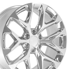 Single(1) OE Wheels CV98C 22x9 Chrome Rim 6x139.7 28ET picture