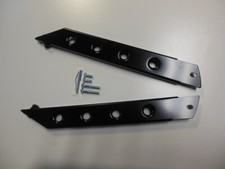 Dimpled Fender Braces 70-81 Camaro fabricated Black Satin picture