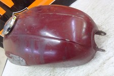 Harley Davidson VINTAGE K-MODEL SPORTSTER USED RED GAS FUEL TANK picture