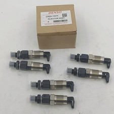 6PCS Diesel Injector Assembly For DENSO 093500-5810 23600-19075 Land Cruiser 1HZ picture