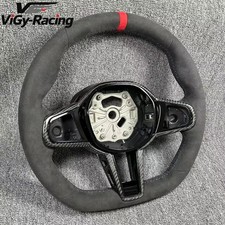 Alcantara CS Steering Wheel For BMW G30 G42 G20 G22 G23 M2 M3 M4 G87 G80 G82 G83 picture
