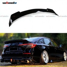 Fits Honda Civic 2022-2026 11th Yofer Style Gloss Black High Kick Trunk Spoiler picture