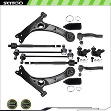 For 2004-09 Toyota Prius Front Control Arm Suspension Tie Rod Lower Ball Joints picture