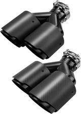 LCGP 2 Pack Carbon Fiber Exhaust Tip 2.5