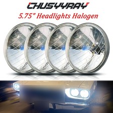 4PC Fit Chevy Corvette 1964-82  DOT 5.75 5-3/4 inch Headlights Halogen Hi/Lo picture