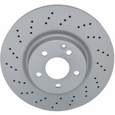 Front Brake Disc Rotor Premium German Ate 2003-12 Mercedes E350 E550 SL500 SL550 picture