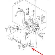 1X Genuine Fuel Injector For Suzuki AN650 BURGMAN 650 2013-2018 picture