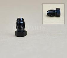 2 pieces Black AN4 4 an 4AN -4an Male End Plug Fitting Straight Adapter picture