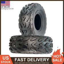 2 Pack 20x7-8 ATV Tires Heavy Duty 4Ply 20x7x8 All Terrain Tyres 20x7 8 Tubeless picture