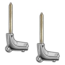 2 Replacement For Lexus Emergency Insert Key Double-Sided PN 69515-30300 picture