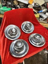 1968-1972 Chevrolet Rally Wheel Caps Camaro Nova 1969 1970 1971 OEM METAL GM picture