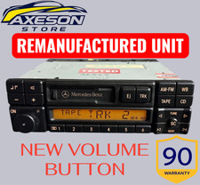 OEM 1990-2000 MB BECKER RADIO CASSETTE R129 SL320 SL500 SL600 REMANUFACTURED picture