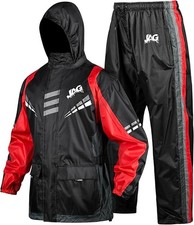 J.A.G. Motorcycle Rain Suit for Men & Women - Waterproof Rain Jacket & Pants picture