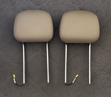 11-16 Chrysler TOWN COUNTRY Active Front Headrest Left/Right Leather Tan Brown picture