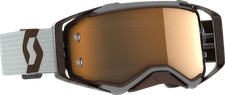 Scott USA Prospect Amplifier Goggles Gray/Brown Gold Chrome Lens picture