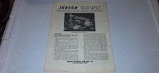 MG-26 Judson Supercharger Brochure Original Vintage Sprint Car Hotrod Gasser picture