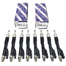 8X Bosch Fuel Injectors 0261500109 For BMW M5 M6 X5 X6 550i 13647597870 Genuine picture