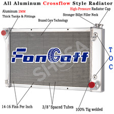 4 Row Aluminum Radiator for 1967-1972 1968 71 Chevy C/K C10 C20 C30 Pickup Truck picture