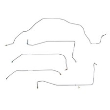 Fits 1995-1997 Lincoln Town Car Front Brake Lines Stainless LKT9501SS-CPP picture