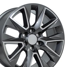 Single(1) OE Wheels CV26 20x9 Gloss Gunmetal Machined Wheel 6x139.7 28ET picture