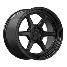 KANSEI Roku Rim 18X9.5 5X114.3 Offset 38 Gloss Black (Quantity of 1) picture