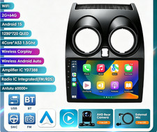 For 2008-13 Nissan Rogue Wireless CarPlay Android Auto Car Radio WiFi +Camera picture
