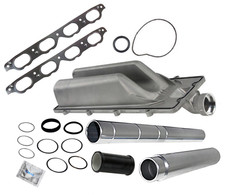 Collapsible Coolant Water Transfer Feed Pipe Complete Kit for BMW V8 5 6 7 X5 V8 picture