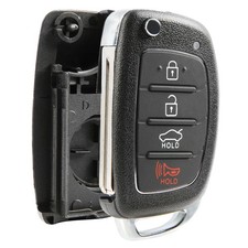 Remote Key Fob Shell Case for 2014-2019 Hyundai Sonata Santa Fe Tucson picture