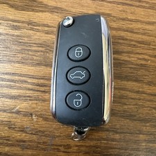 2012-18 BENTLEY CONTINENTAL GTC FLIP KEY REMOTE FOB FCC KR55WK45032 4-BTN EXCLNT picture