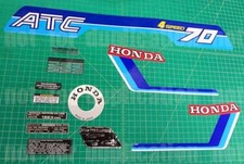 1983 83' ATC 70 12pc Graphics decals stickers trike 3 wheeler adhesives labels picture