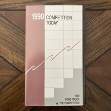 1990 FORD TRUCK vs THE COMPETITION Sales Training VHS 📼 VIDEO TAPE picture