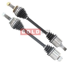 Front CV Joint Boot Axle Shafts Assemblies Set of 2 LH & RH Pair For Honda CRV picture