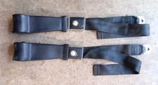 Vintage 1967 Ford Mustang Cougar Deluxe Seat Belt Retractors Black picture