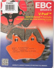 Harley 2000-2007 EBC Semi-Sintered FA-V Brake Pads FA400V picture