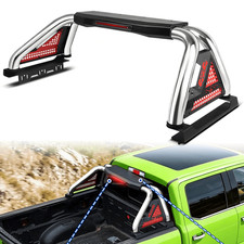 55''-63'' Adjustable Truck Roll Bar For Ranger Colorado Gladiator Canyon Tacoma picture