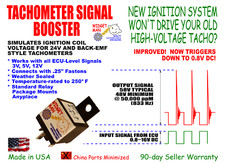 TACH TACHOMETER SIGNAL BOOSTER, 3~16V In -> 48~63V Out, compare to MSD 8920 picture