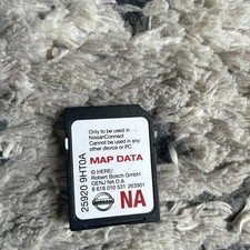 25920 9HT0A  NAVIGATION MAP DATA SD CARD FACTORY ORIGINAL  OEM picture