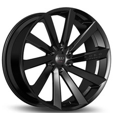 20x9/20x10.5 Koko Kuture Wheels Kapan Gloss Black Rims (4pcs) picture