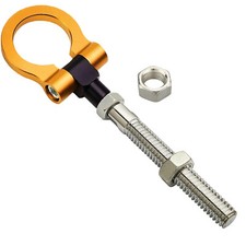 Sports Gold Foldable Loop Tow Hook Fits for Camaro 2010-2015 5th Gen Chevy picture