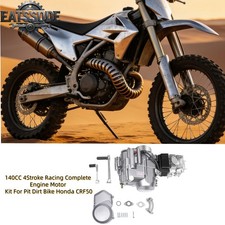 140CC 4 Stroke Racing Complete Engine Motor Kit For Pit Dirt Bike Honda CRF50 picture