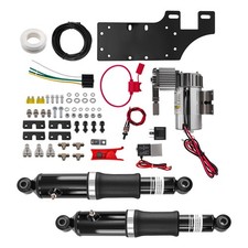 Rear Air Ride Suspension Set Fit Harley Touring Road King Street Glide 1994-2025 picture