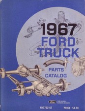 1967 Ford Truck All Models Parts Book picture