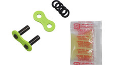 D.I.D. DID 525 Chain VR Rivet Connecting Link x2 Neon Yellow VR46 ZJ525VR46 picture